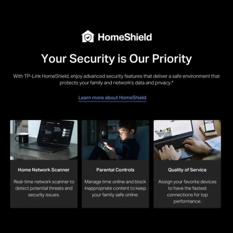 موزع تبي لينك Archer BE220 wifi7