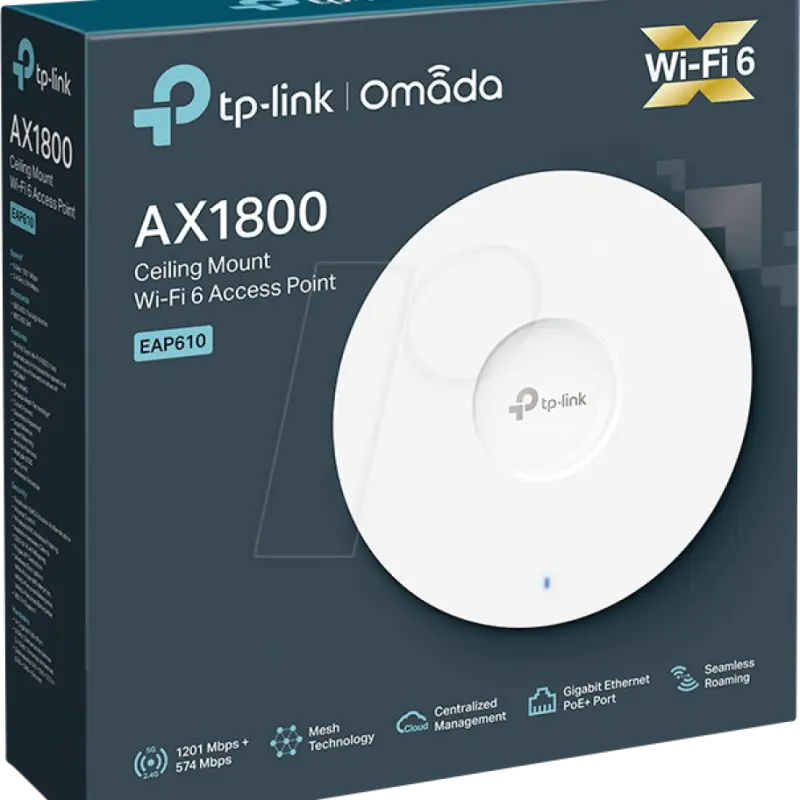 نقطة وصول جيجابت واي فاي 6 لاسلكية V2 EAP610 AX1800