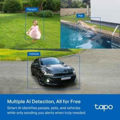 كاميرا خارجية بالطاقة الشمسية tapo c425 kit