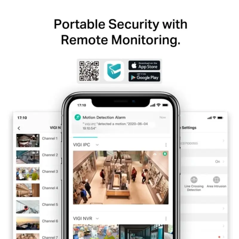 كاميرا شبكة VIGI بدقة 4 ميجابكسل كاملة الألوان VIGI C440