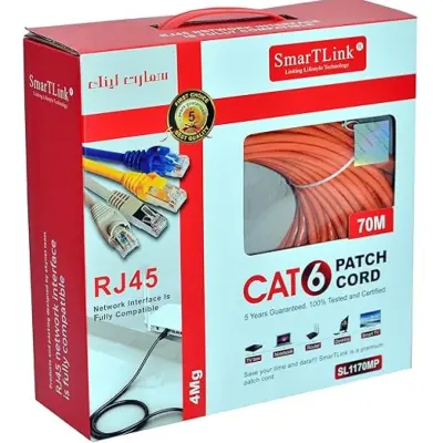 سمارت لينك كابل عمل شبكي عالي الجودة كات 6