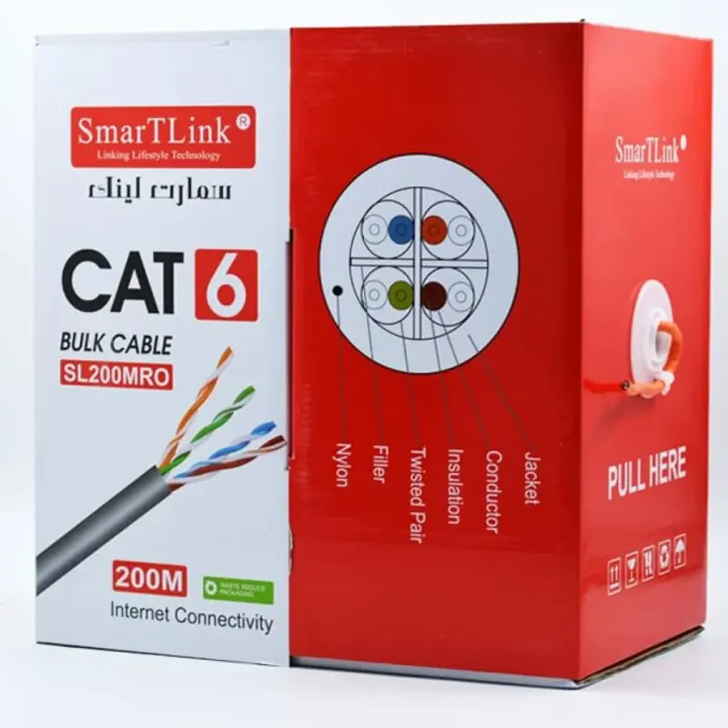كيبل سمارت لينك إيثرنت CAT6 200M