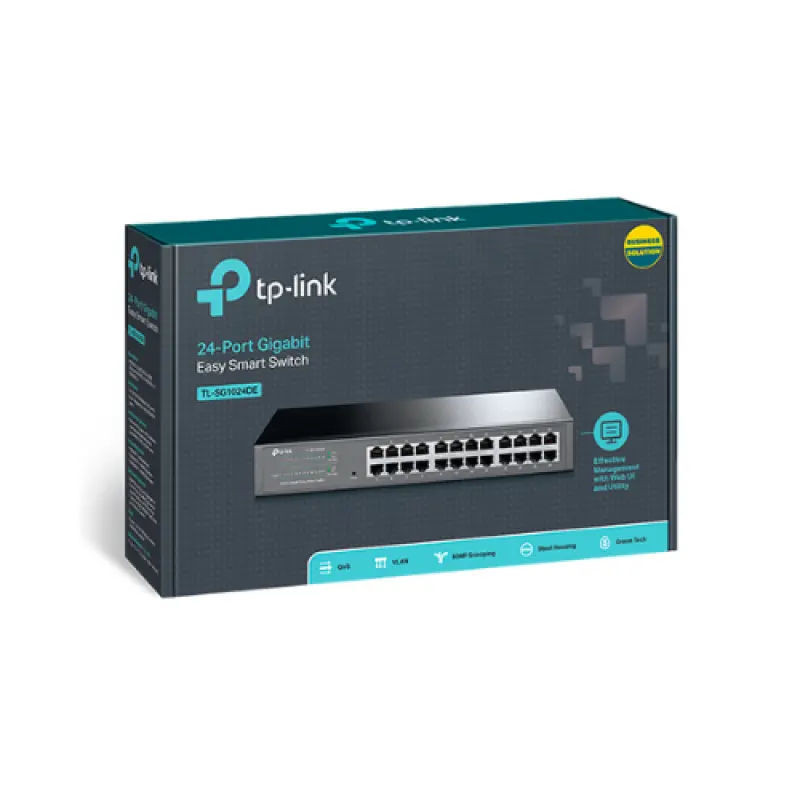 24 منفذ جيجابت من tp-link